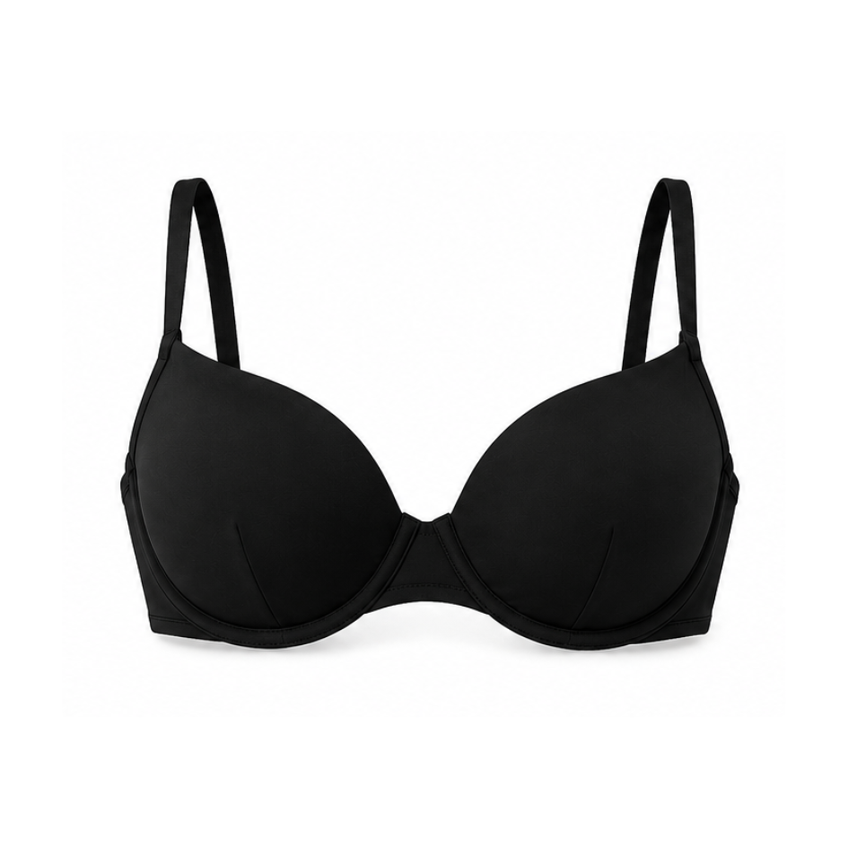 The Perfect Fit Bikini Top - Ink Black