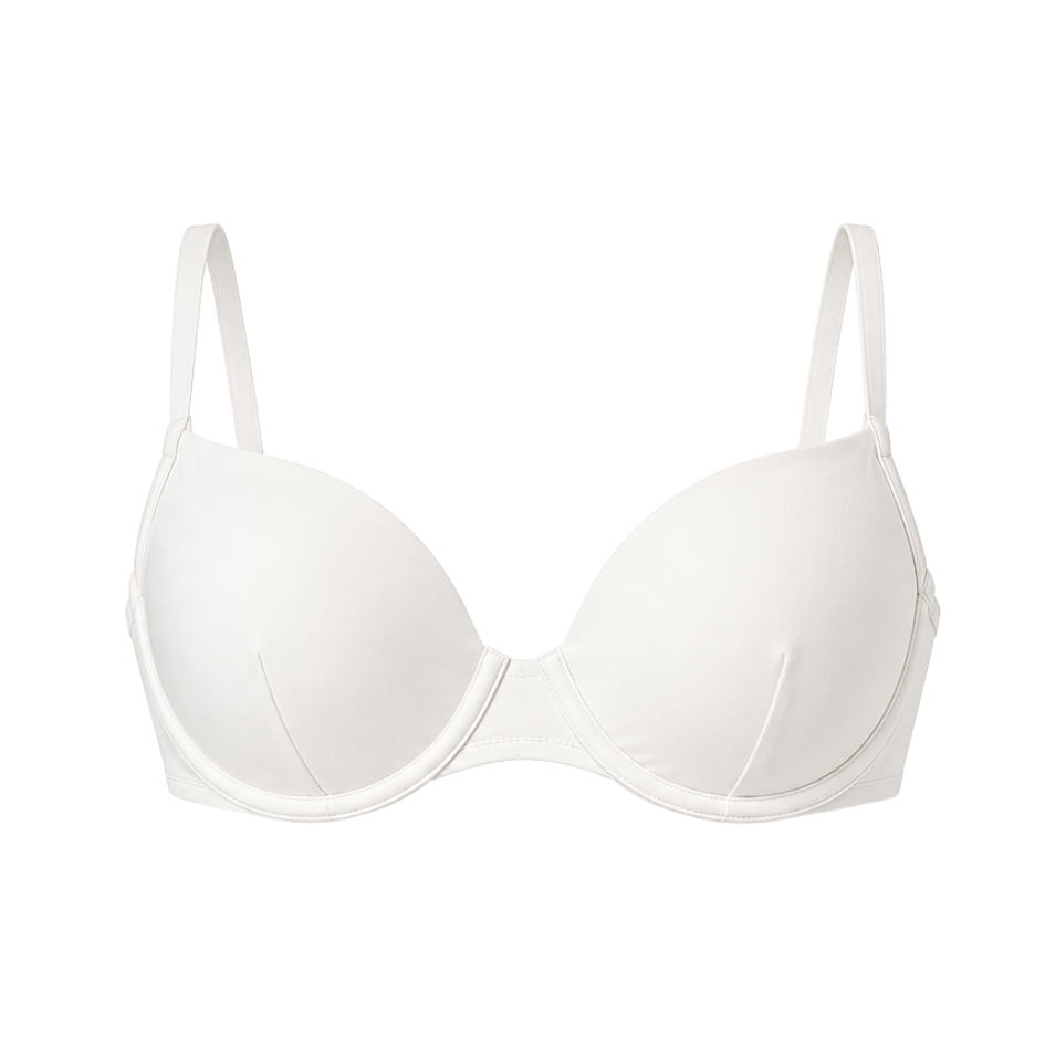 The Perfect Fit Bikini Top - Pure White