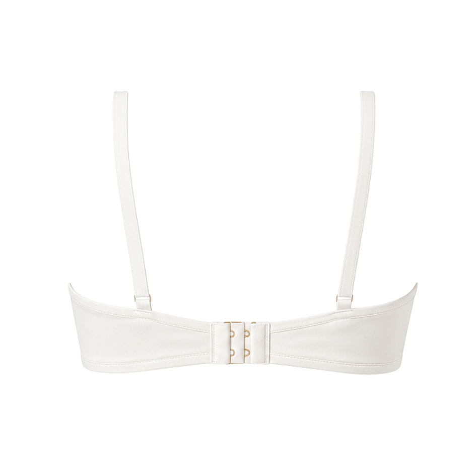 The Perfect Fit Bikini Top - Pure White
