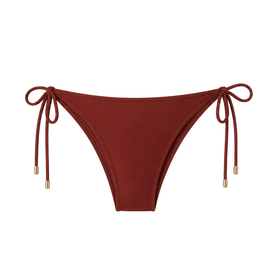The Perfect Fit Cheeky Bottom - Bordeaux Red